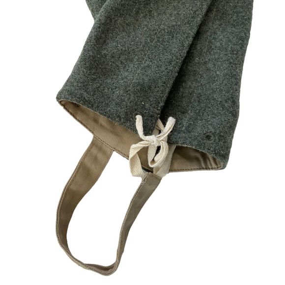 WWII German M43 Field Wool Trousers Pants Men’s 34” Waist WW2 - Picture 6 of 13